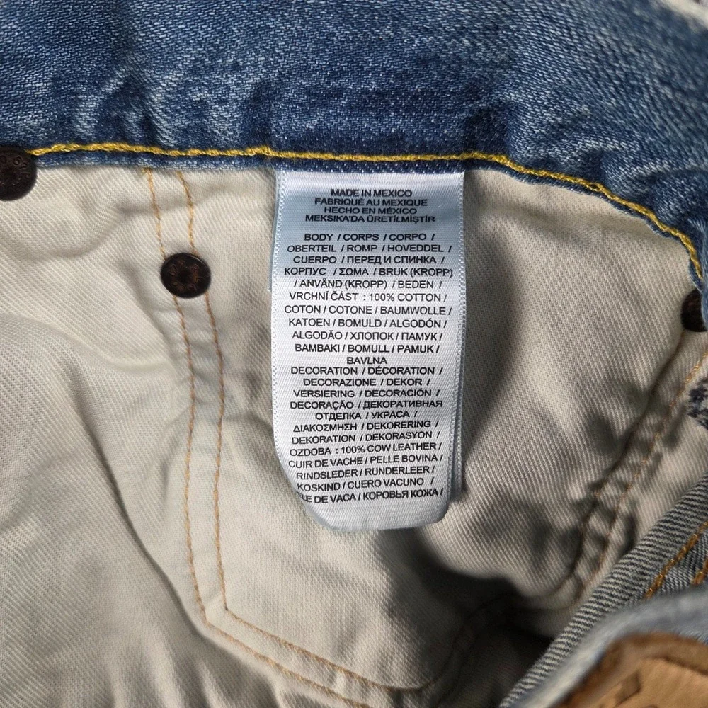 Polo by Ralph Lauren Hampton Jeans Denim Mens 40x30‎ Blue Relaxed Straight